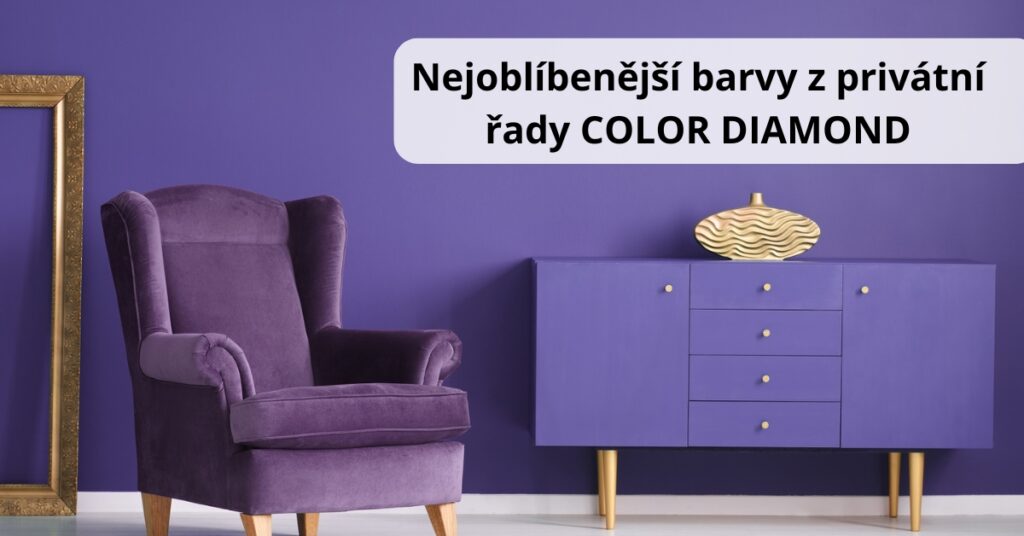 Nejoblíbenější barvy z privátní řady COLOR DIAMOND