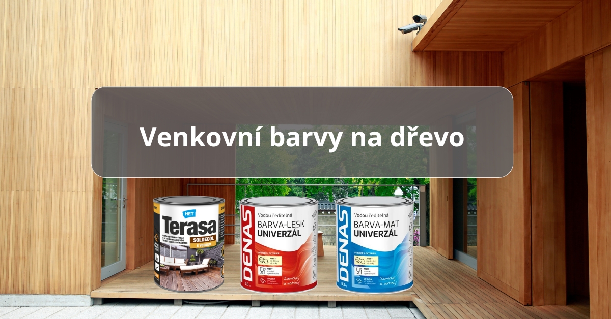 Barvy na dřevo venkovní